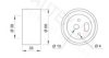 PEUGE 081817 Tensioner Pulley, timing belt